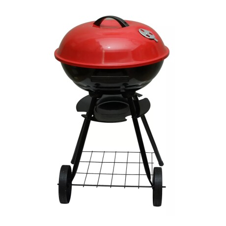Parrilla Barbacoa Circular Ruedas Carbón 001