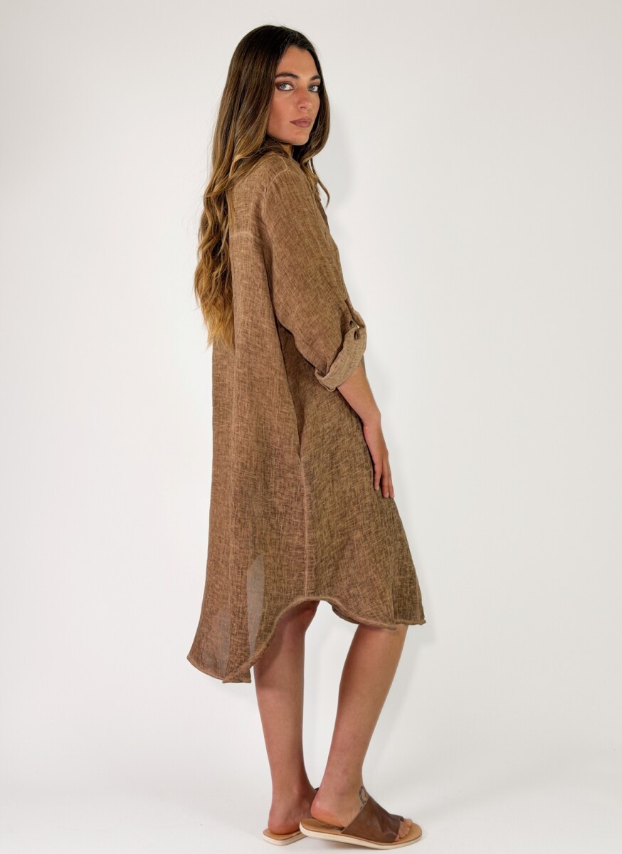 CAMISOLA CORALINA - MARRON 