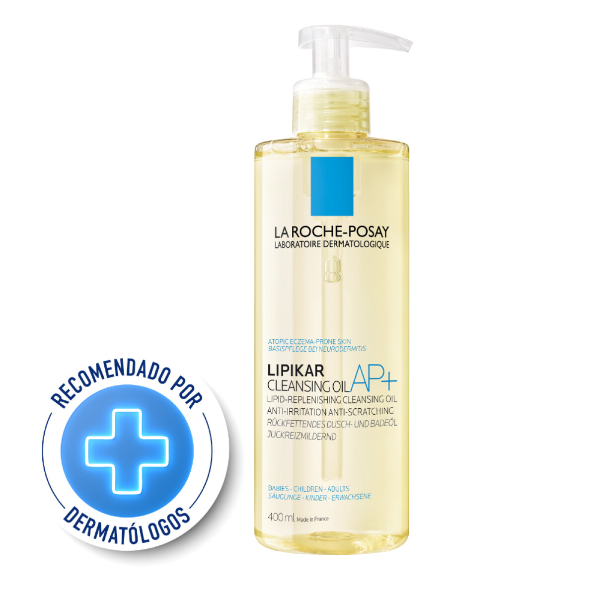 Aceite Limpiador La Roche-Posay Lipikar AP+ Cleansing Oil 400ml 