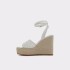 DELLEN WHITE MIX MAT SYNTHETIC WHITE