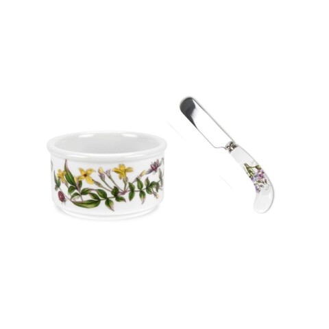 PORTMEIRION BOT GARDEN RAMEKIN Y UNTADOR PORTMEIRION BOT GARDEN RAMEKIN Y UNTADOR