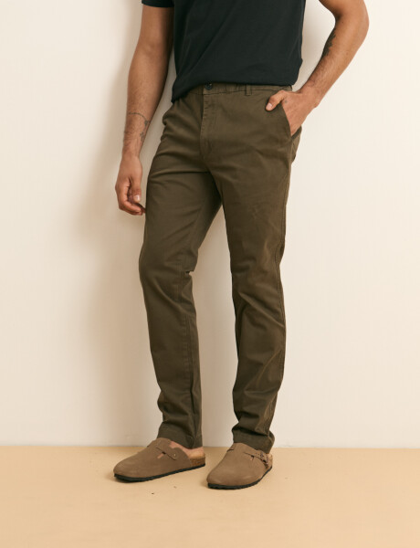 080560 PANTALON HARRY Oliva