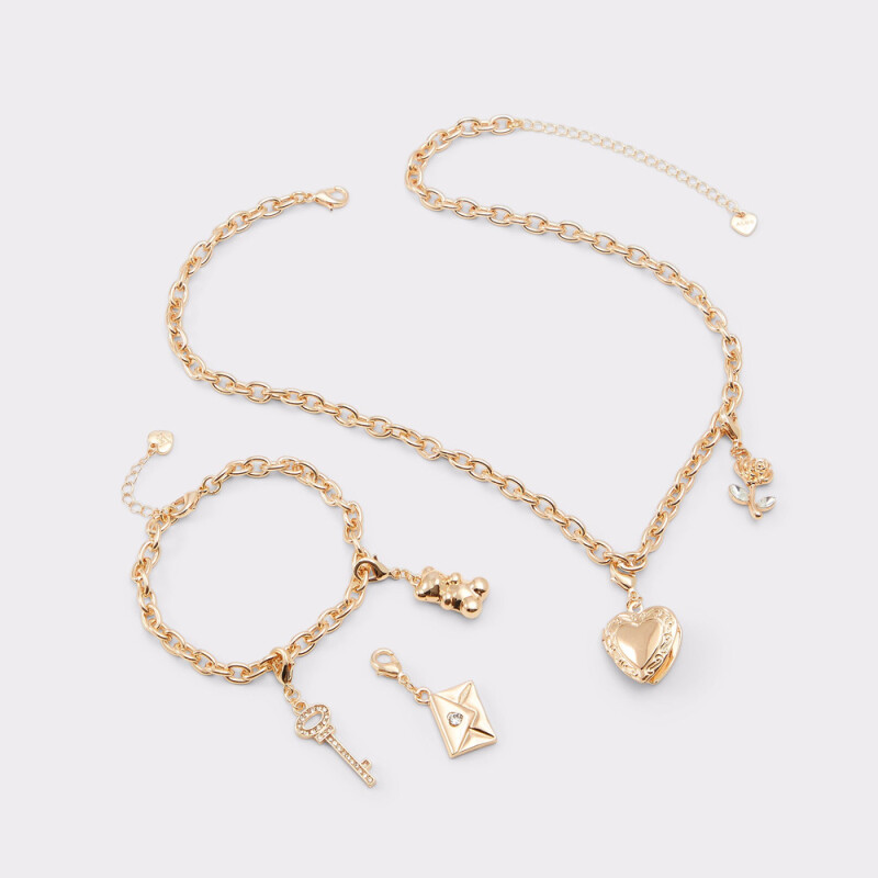 BEMYVALENTINE GOLD/CLEAR MULTI GOLD/CLEAR MULTI