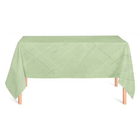 MANTEL POLYESTER 140X220CM LISO C/BORDADO ROMBOS MANTEL POLYESTER 140X220CM LISO C/BORDADO ROMBOS