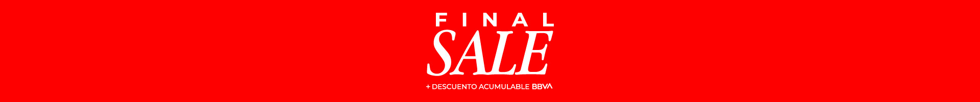 Final Sale banner grupo
