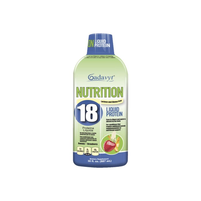 GADAVYT NUTRITION PROTEIN LIQ. 18G FR. X única