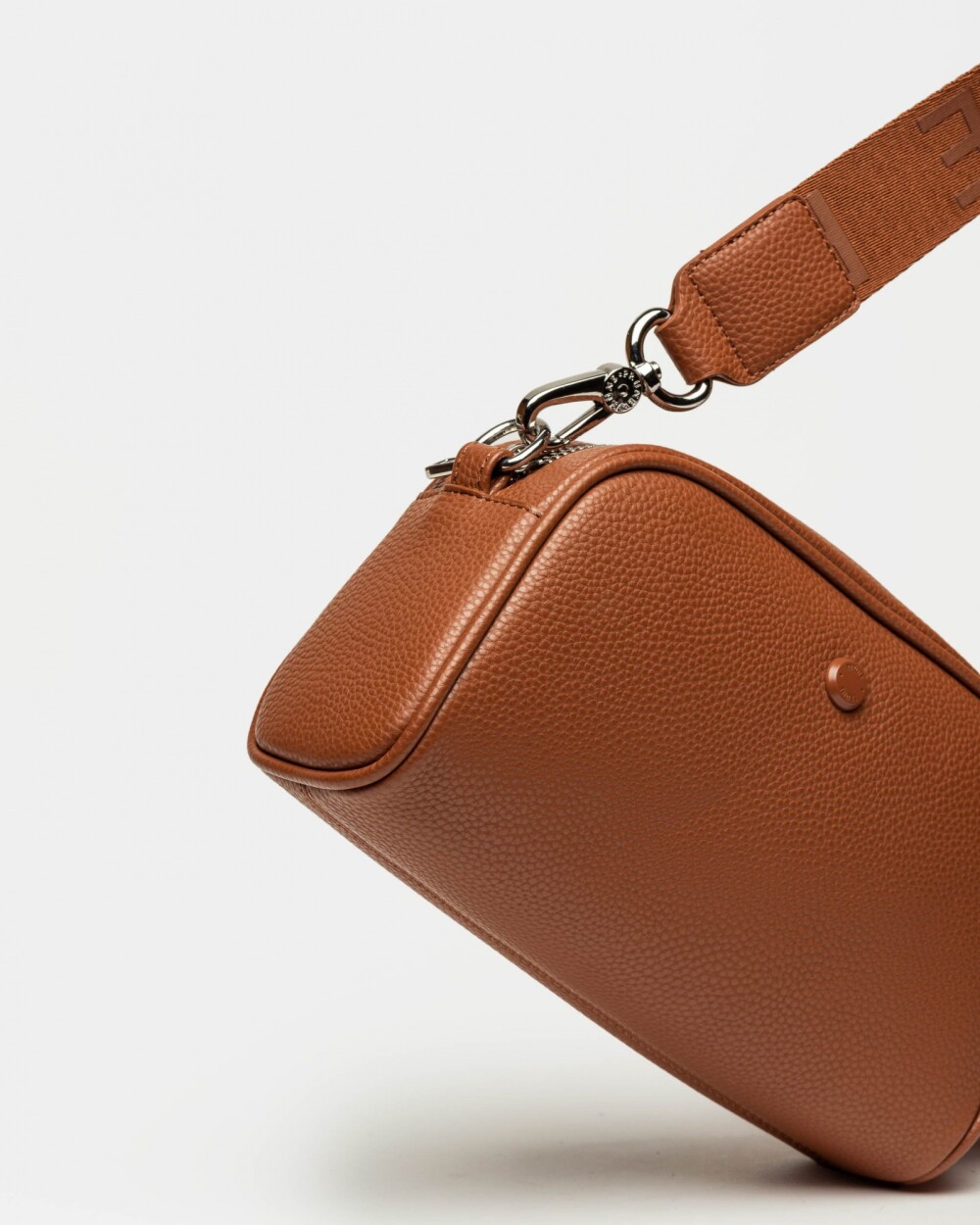 Bandolera Hazel en efecto cuero Cuoio
