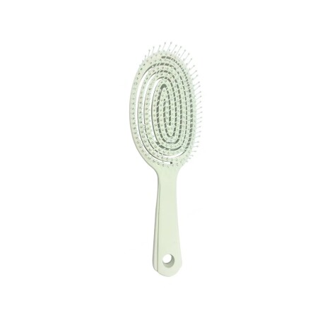 Cepillo de cabello verde