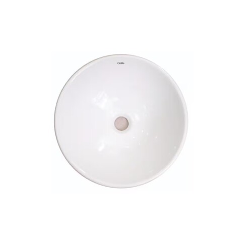 Bacha de apoyo redonda 35 cm Blanca Brillante Celite Bacha De Apoyo Redonda 35 Cm Blanca Brillante Celite