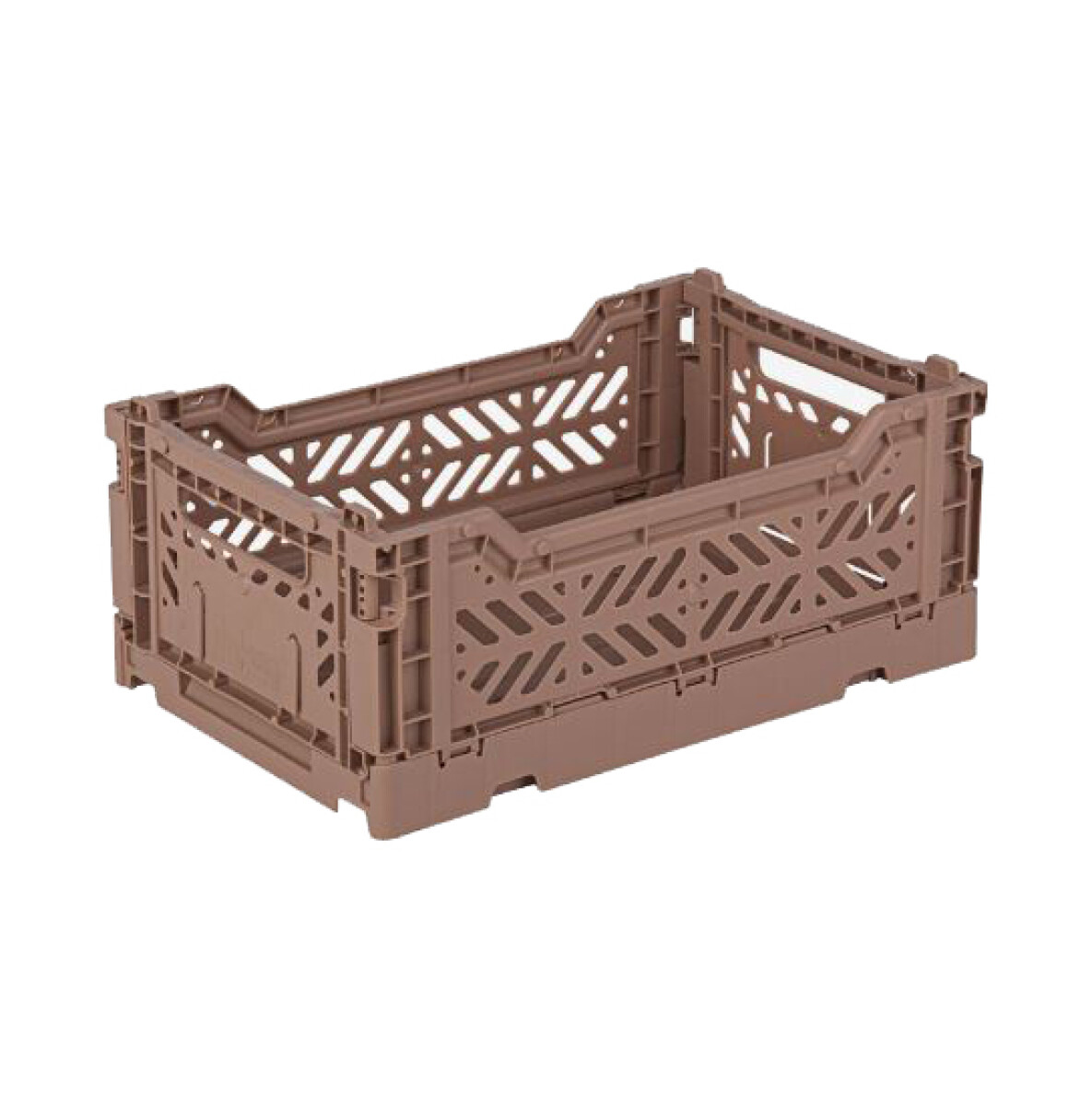 Caja organizadora plegable y apilable Mediana - Brown 