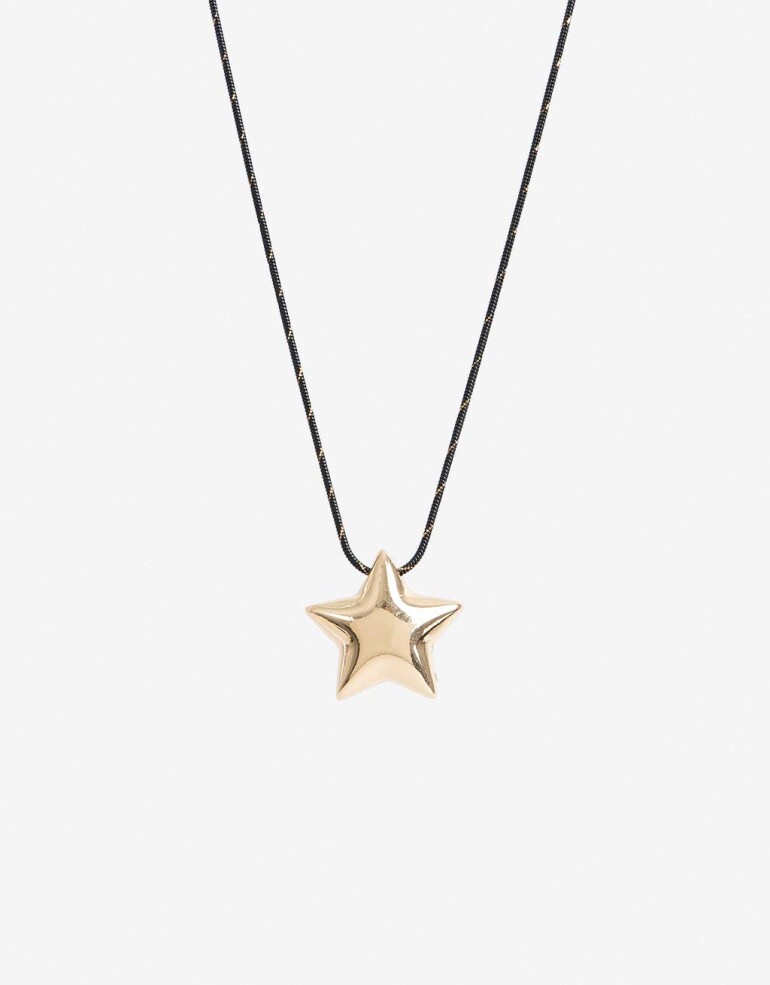 Collares Cortos Metal Collares Cortos Estrellas - Combinacion Bicolor