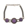 Pulsera Trilogy-Plata 925-Piedra amatista-PU3414 conpiedra