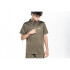 RAPID POLO T-SHIRT MEN BLACK VERDE MILITAR COLOR LISO