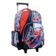 Spiderman - Mochila Con Carro Deluxe Gray Line 45cm Spiderman - Mochila Con Carro Deluxe Gray Line 45cm