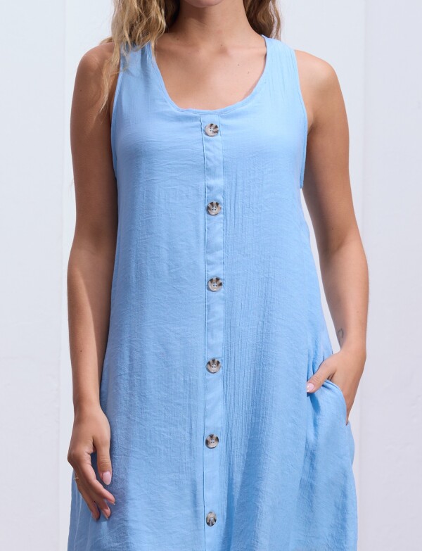 Vestido Botones CELESTE