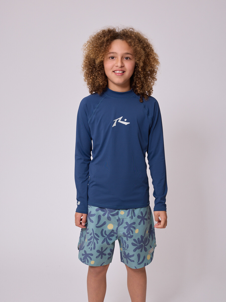 T-SHIRT TECNICA LETTIES26 TEEN RUSTY - Azul 