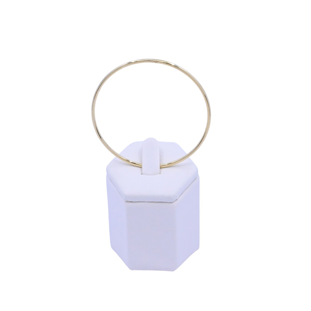 Esclava oro 18k alambre redondo. 