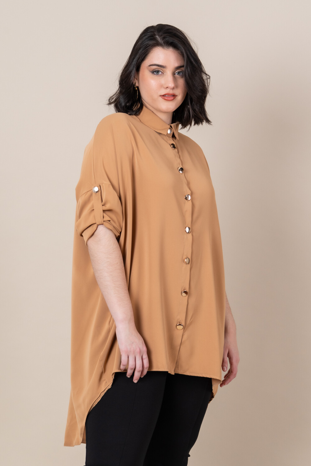 CAMISA SIENNA Camel