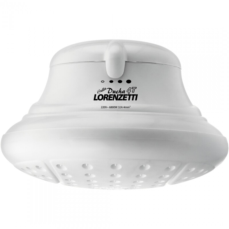 DUCHA ELECTRICA BELLA 4T ULTRA 220V 6400W BLANCO DUCHA ELECTRICA BELLA 4T ULTRA 220V 6400W BLANCO