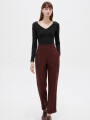 Pantalon Alvren Marron