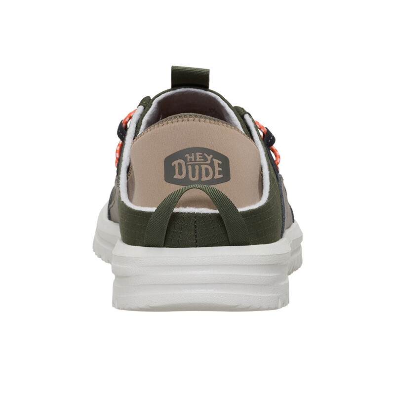 Calzado Hey Dude Bradley Blipper Nylon Verde