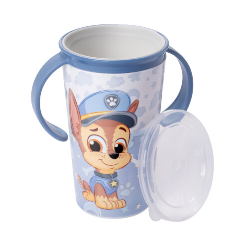 Vaso Plástico Mágico con Asas Paw Patrol Azul 280 ml U