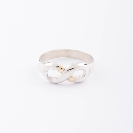 Anillo Infinity - Plata y Oro Anillo Infinity - Plata y Oro