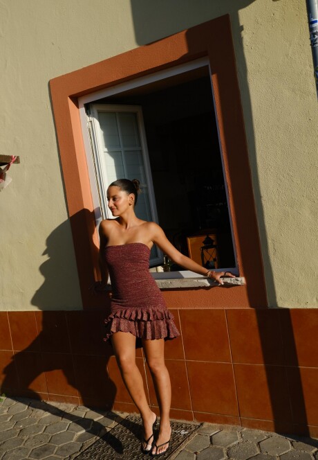 Preorder - Vestido Zadar SS27 Tinto