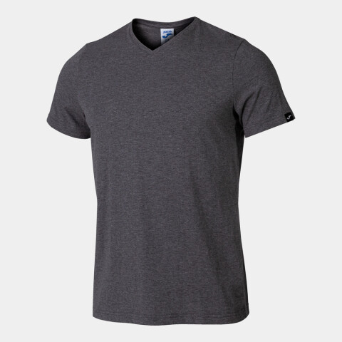 CAMISETA MANGA CORTA VERSALLES GRIS MELANGE GRIS
