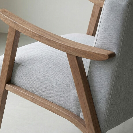 Butaca Ravena - Tela Rústica 291-G2 (Ceniza)