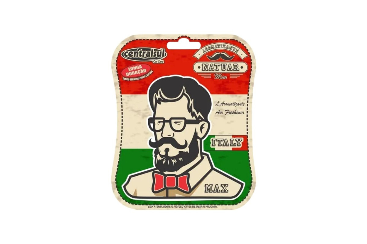 Aromatizante Miniatura Men Max Italy Aromatizante Miniatura Men Max Italy