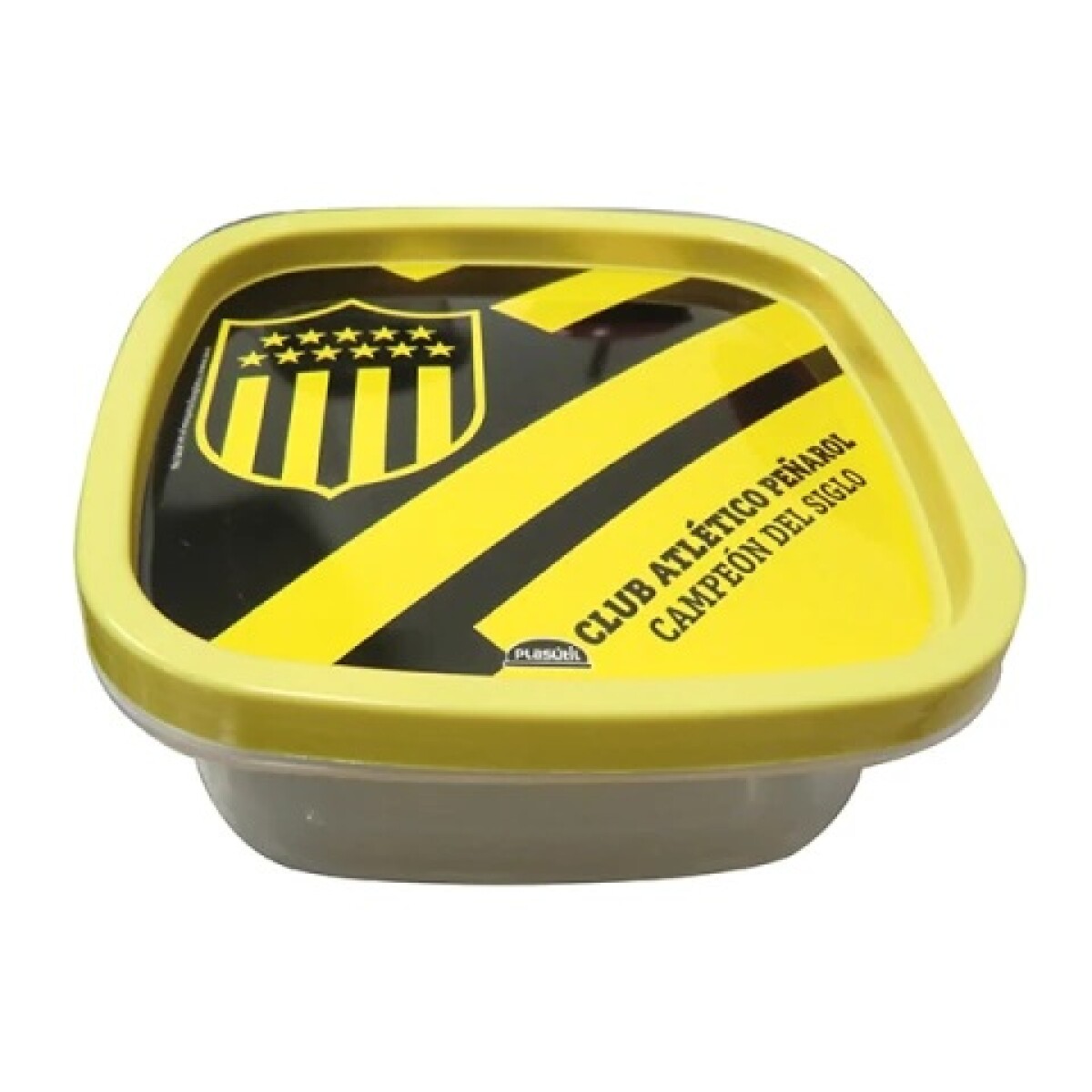 Pote Cuadrado 580 ML Peñarol Licencias - 023 