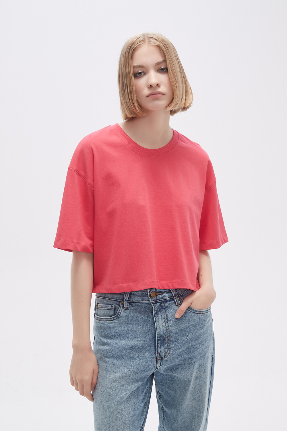 Remera Solis Rojo Coral