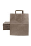 Pack x 50 - bolsa lisa 26x16x30 cm. MADERA