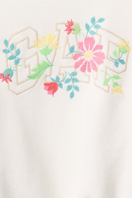 Buzo Deportivo Toddler Niña New Off White