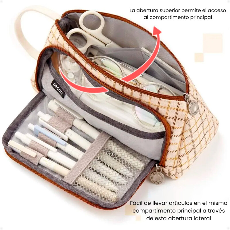 Estuche Cartuchera para LÃ¡pices Estudiante Escolar Verde