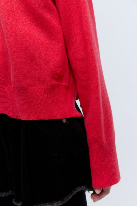 Cardigan Biarritz Rojo