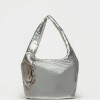 Cartera al hombro Poolside en paillette metalizado Metalizado