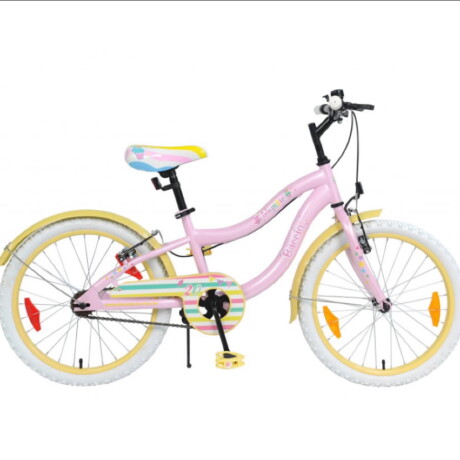 BICICLETA BACCIO MYSTIC ROD. 20 ROSADA/AMARILLA