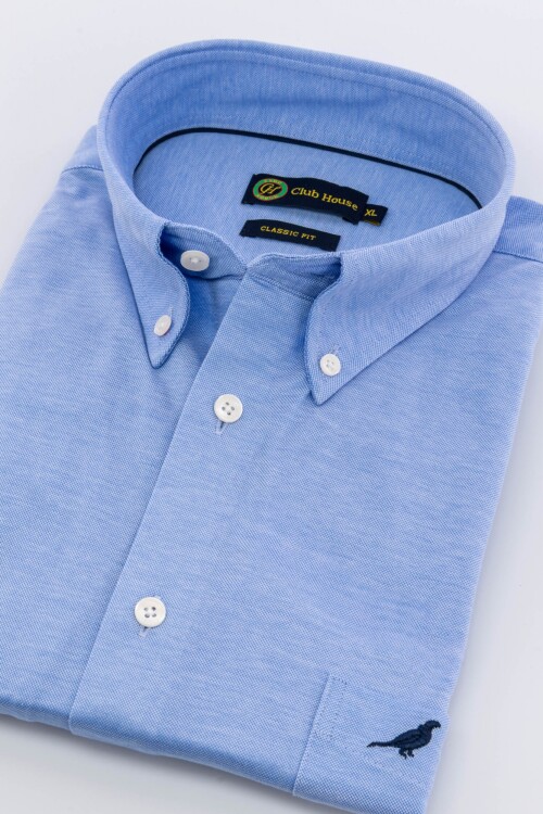 Camisa Jersey clásica Celeste