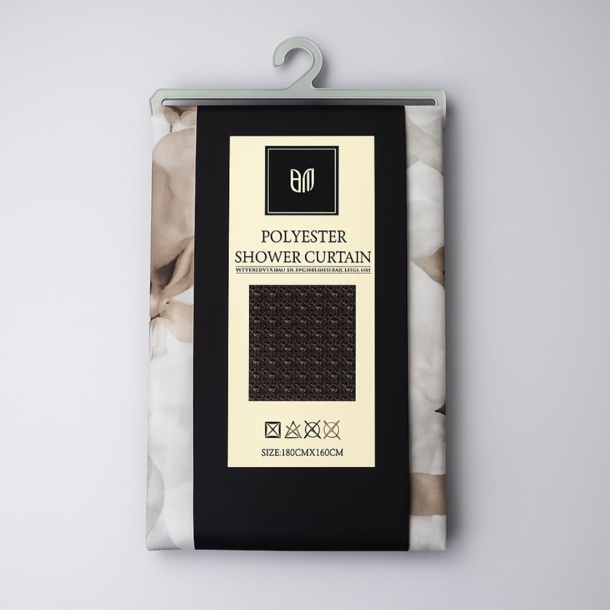 CORTINA DE BAÑO DUCHA DE POLIESTER 180X180CM 