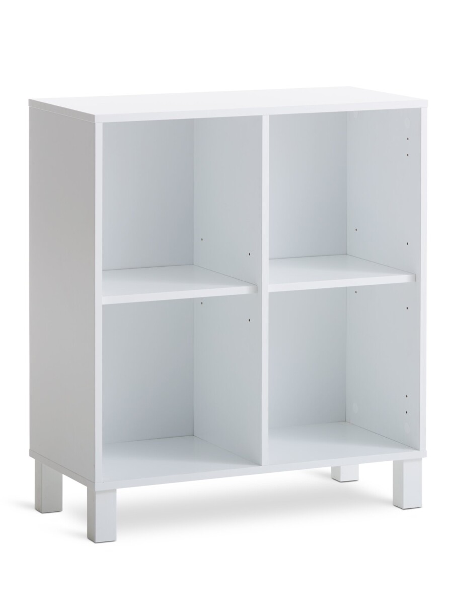 Armario SKALS 4 compartimentos blanco 