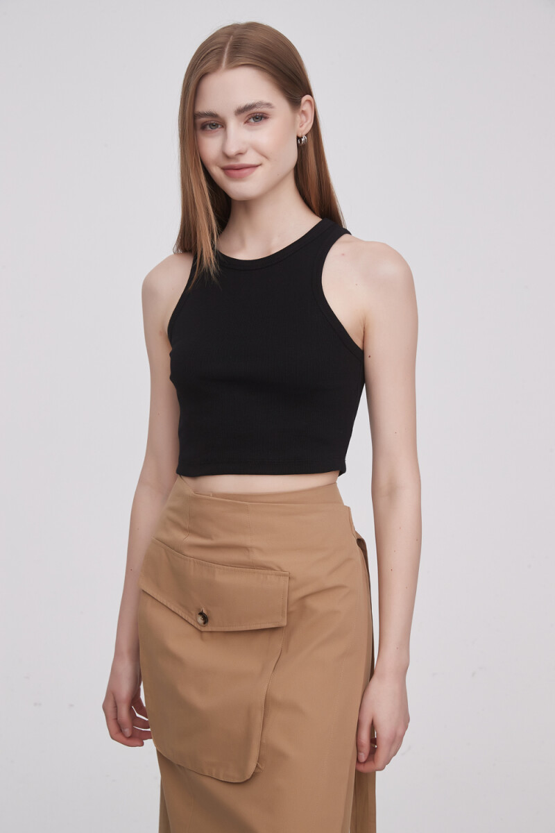 Tops Pleva - Negro 