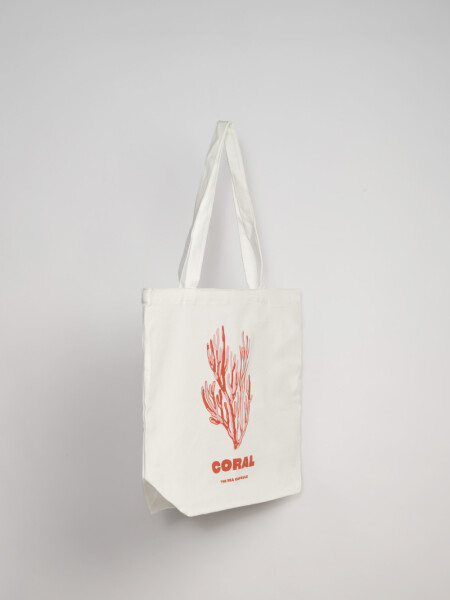 Tote bag Coral