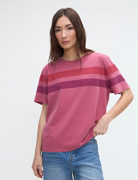 Remera Gaia Bordeaux
