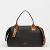 Cartera de mano Wind en nylon Negro