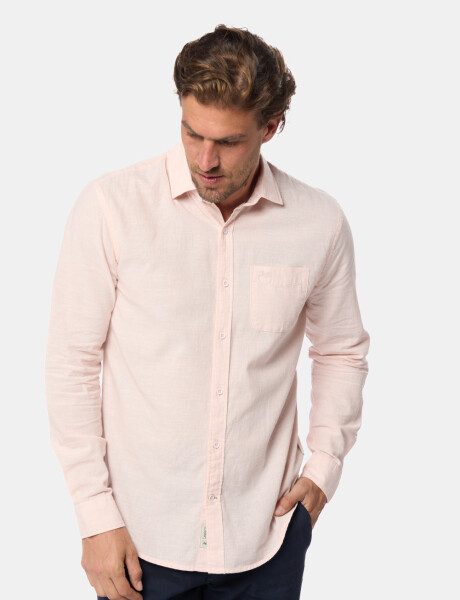 CAMISA DE LINO Rosado