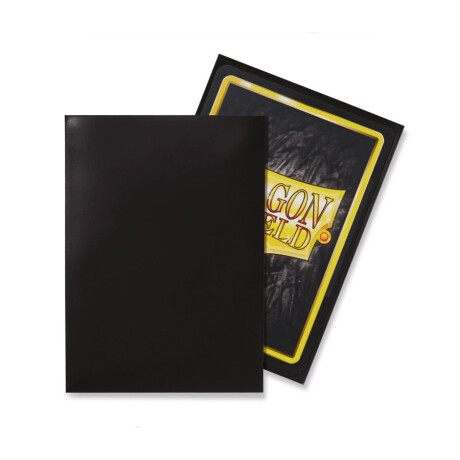 Dragon Shield: 100 Standard Sleeves - Black Classic Dragon Shield: 100 Standard Sleeves - Black Classic