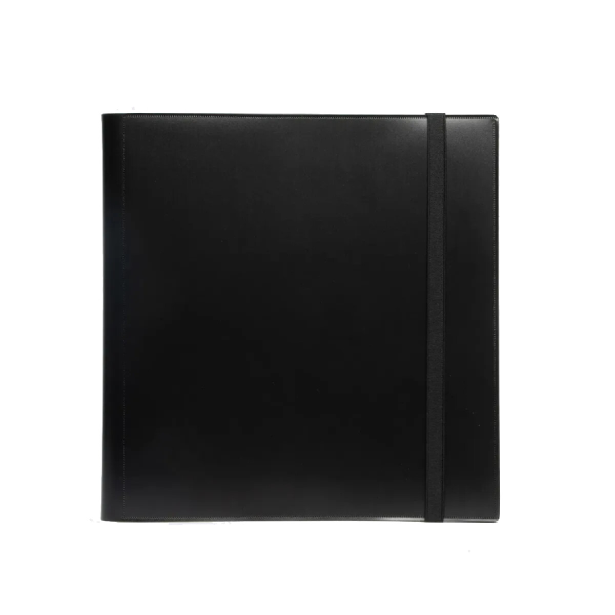 Carpeta con Elástico 12 Bolsillos - Negra 