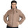 Campera Topper Abrigo Inflada Impermeable Para Dama Beige